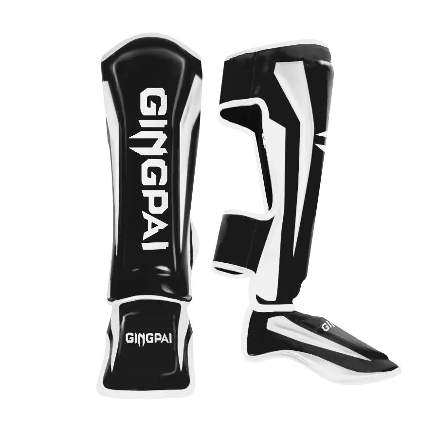 Muay Thai & MMA Shin Guards with Ankle Support