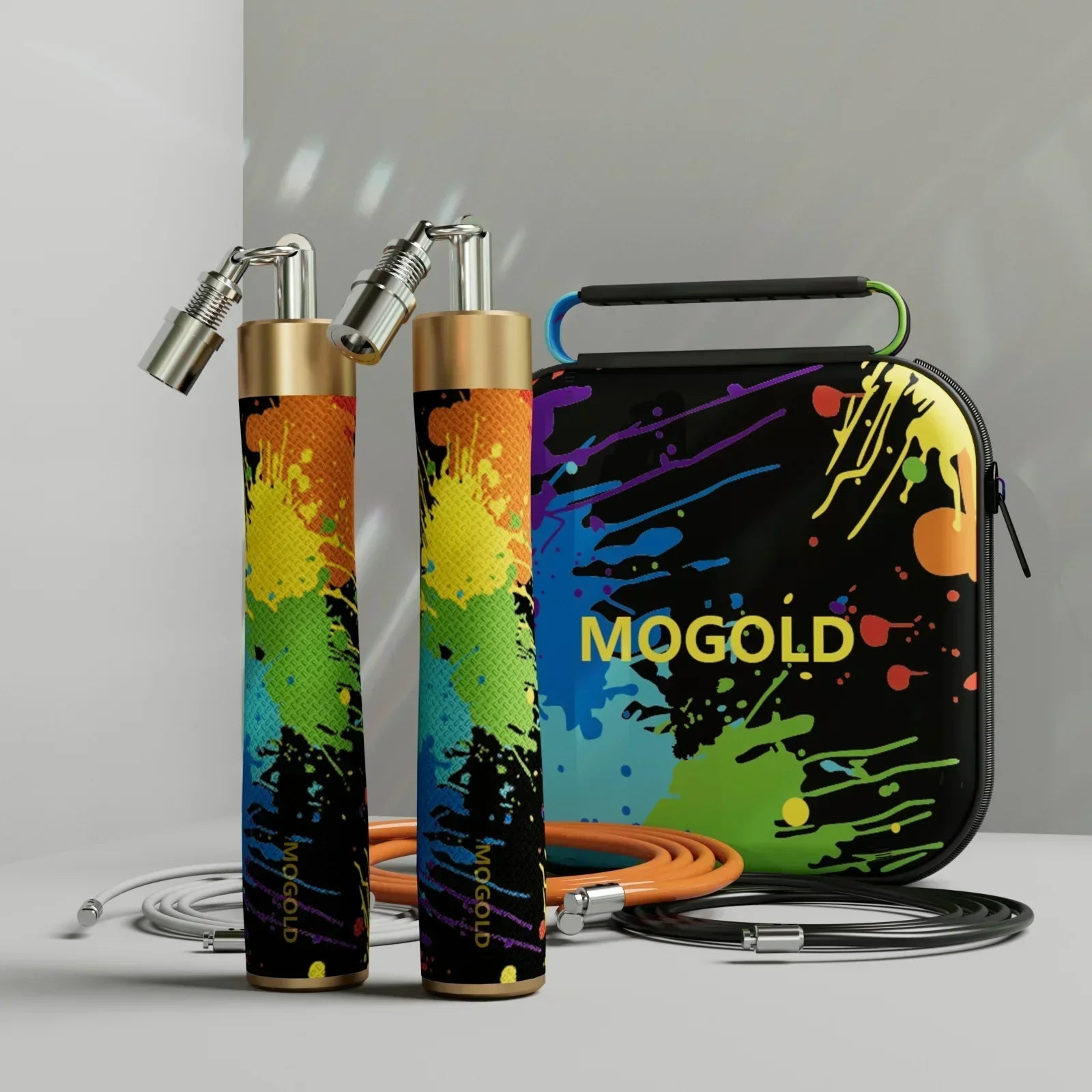 MOGOLD Pro Jump Rope - Designer Graffiti Edition for Elite Training