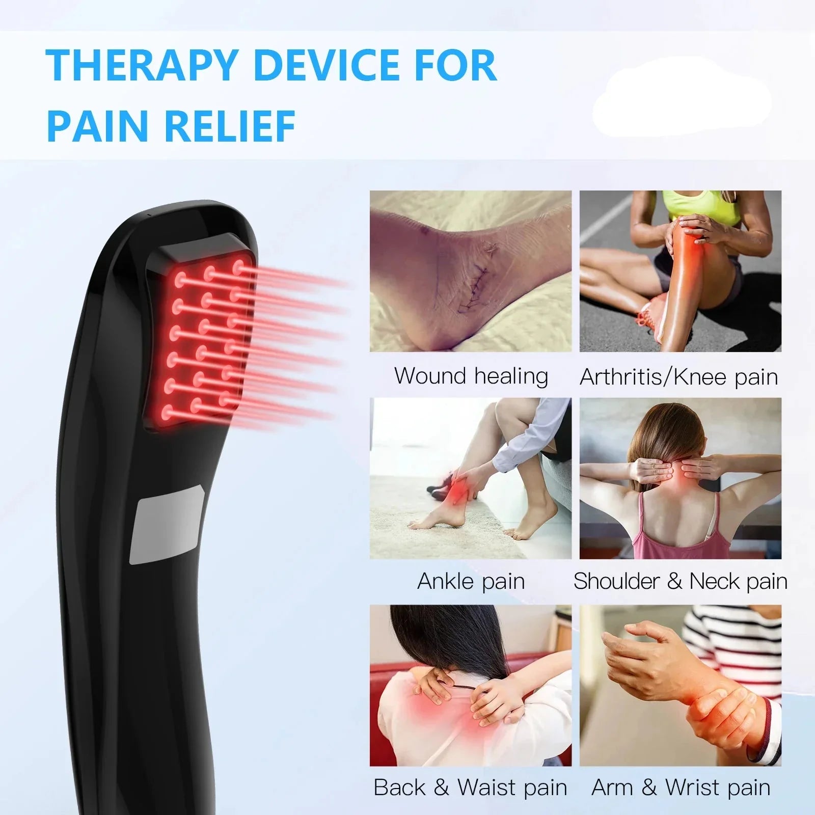 Cold Laser Beauty Pro - Advanced Facial & Body Therapy Device