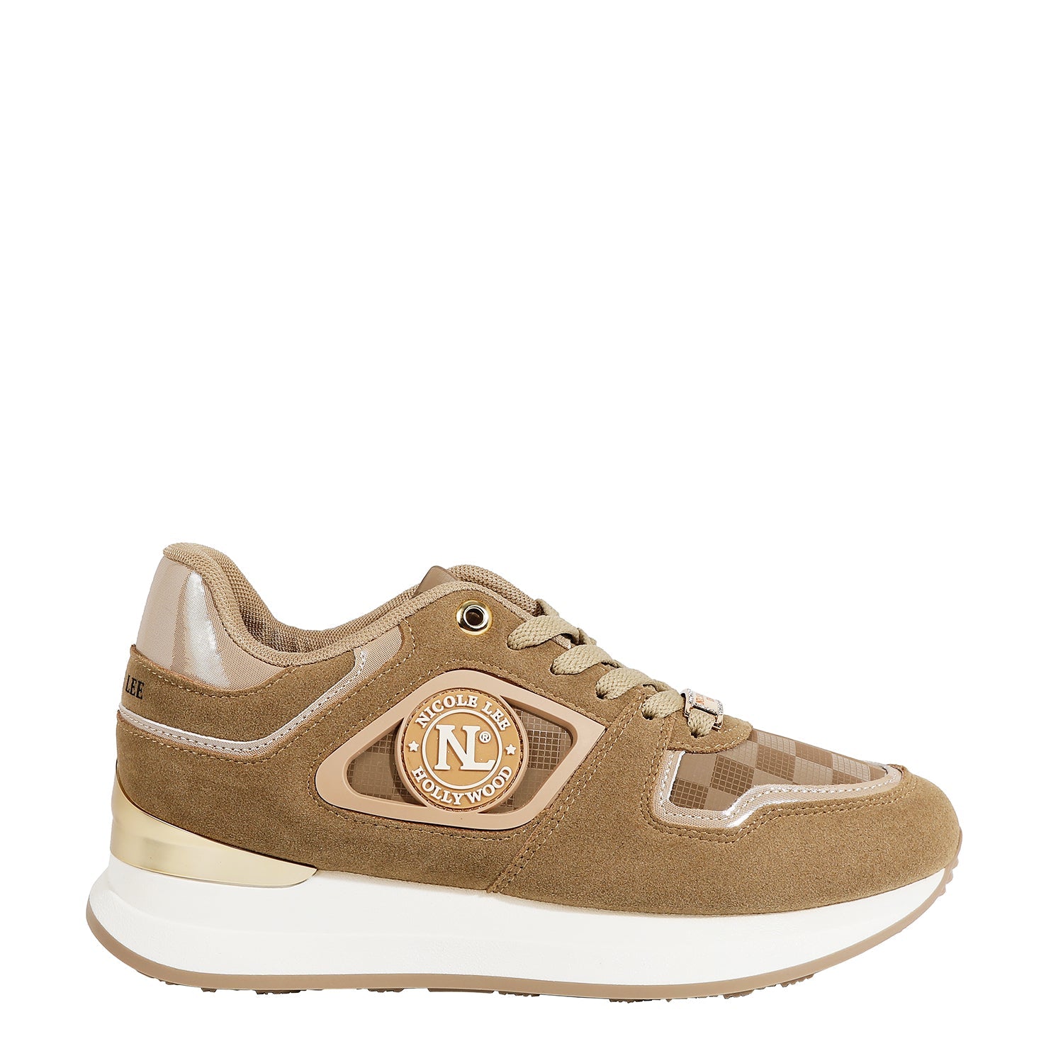 Nicole Lee Urban Comfort Sneakers - Brown Edition