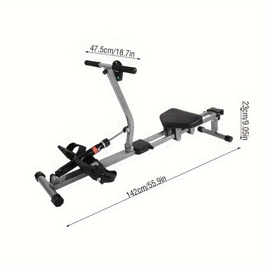 HydroRow Elite - Hydraulic Rowing Machine for Home Training